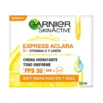 Garnier Skinactive Expres Aclara Crema Hidrat. 7 Dias 50Ml