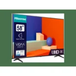 Tv Smart Led 58" Hisense 58A6K Vidaa 4K Hdmi/Bt/Wifi