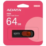 Pen Adata 64Gb C008 Negro/Vermelho Ac008-64G-Rkd