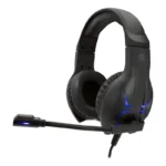 Auricular Hp Dhe-8001 Gaming C/Mic Negro (3.5Mm + Usb-A)
