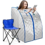 Rebound Sauna Seco Infrarrojo Portátil (Tipo Cabina Individual Flexible)