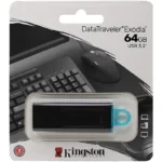 Pen Kingston Dtxs/64Gb Exodia S 3.2 Negro